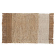 Naya Hemp Door Mat natural & ivory & natural white, 95% hemp & 5% wool