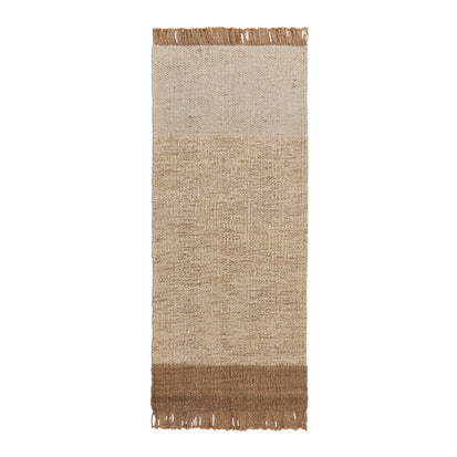 Naya Hemp Runner in natural & ivory & natural white | Home & Living inspiration | URBANARA