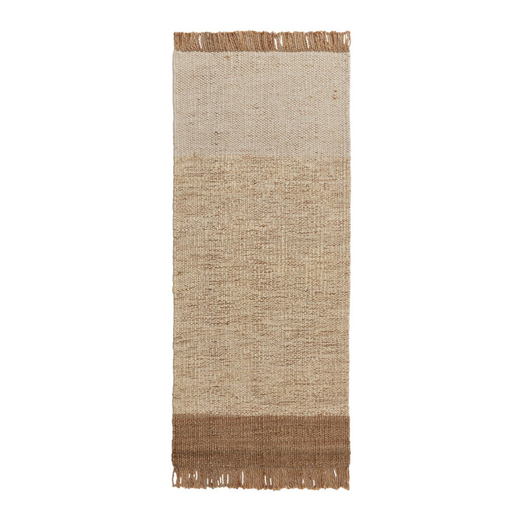Naya Hemp Runner in natural & ivory & natural white | Home & Living inspiration | URBANARA