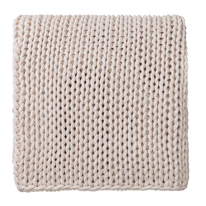 Neiva blanket, off-white melange, 100% cotton