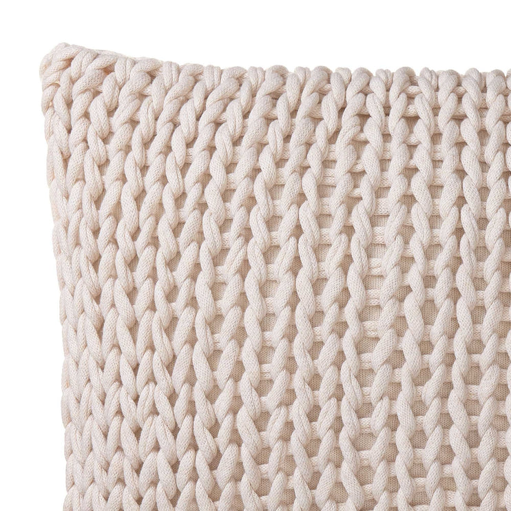 Neiva cushion cover, off-white melange, 100% cotton | URBANARA cushion covers