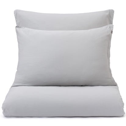 Baumwoll-Bettwäsche Nelas [Hellgrau]