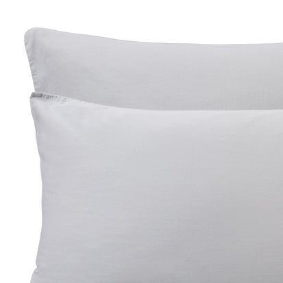 Baumwoll-Bettwäsche Nelas [Hellgrau]