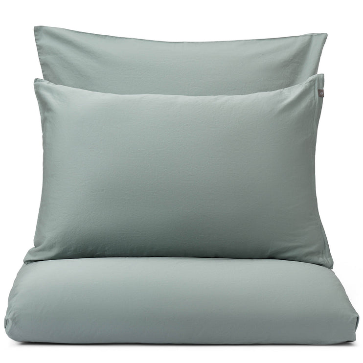 Bettwäsche Set Nelas Salbeigrün, 100% Baumwolle