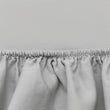 Light grey Fitted Sheet Nelas | Home & Living inspiration | URBANARA