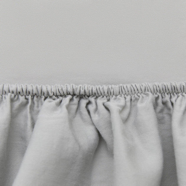 Light grey Fitted Sheet Nelas | Home & Living inspiration | URBANARA