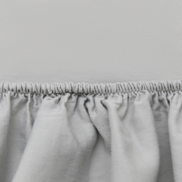 Light grey Fitted Sheet Nelas | Home & Living inspiration | URBANARA
