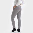 Nora joggers, light grey, 50% cashmere wool & 50% wool | URBANARA loungewear