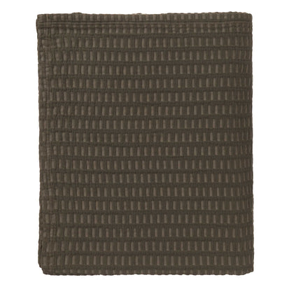 Novas bedspread, moss green, 100% cotton