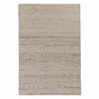Nunja Rug cream melange & brown melange, 70% wool & 30% jute | URBANARA wool rugs
