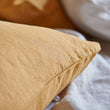 Mafalda Linen Bed Linen in ochre | Home & Living inspiration | URBANARA
