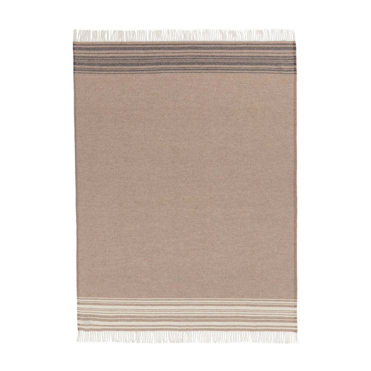 Alpakadecke Oroya Beige, 50% Alpakawolle & 50% Merinowolle | URBANARA Alpakadecken