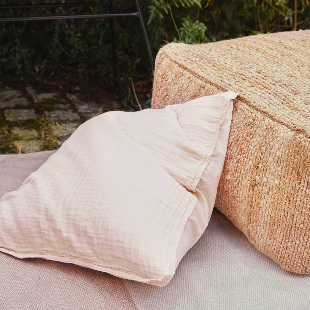 Kissenhülle Manisa [Zartrosa]