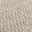 Overod Runner light grey & off-white, 100% new wool & 100% cotton | High quality homewares