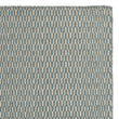 Overod Rug turquoise & off-white, 100% new wool