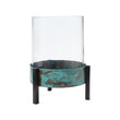 Ozar Windlight Candle Holder in turquoise & black | Home & Living inspiration | URBANARA
