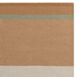 Runner Padra Straw & Natural white & Pistachio, 100% Recycled PET