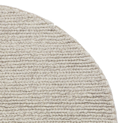 Palama Rug off-white melange, 50% wool & 50% viscose