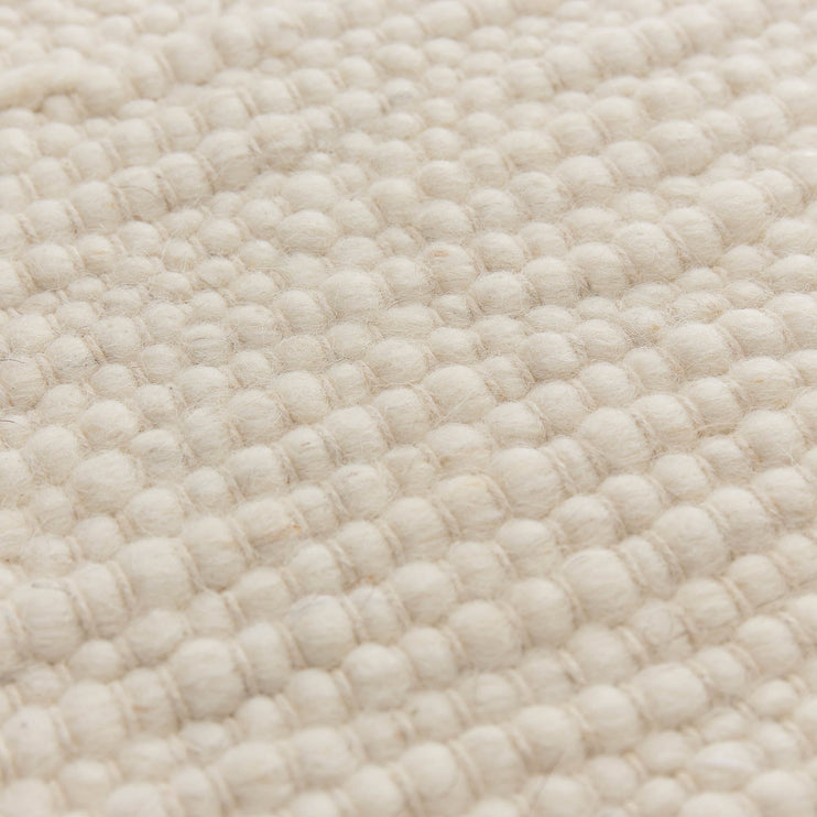 Runner Palani Natural white, 100% Wool | High quality homewares