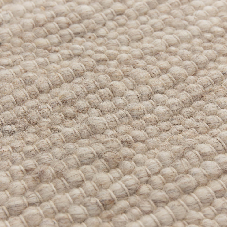 Runner Palani Sandstone melange, 100% Wool | URBANARA Runners