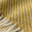 Mustard & Natural white Blanket Palini | Home & Living inspiration | URBANARA