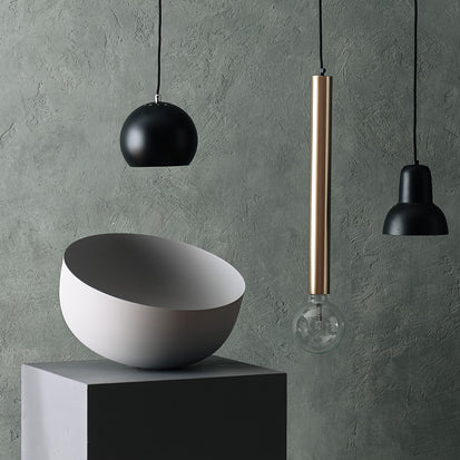 Light grey Sadum Hängelampe | Home & Living inspiration | URBANARA