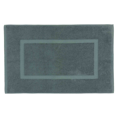 Penela Bath Mat green grey, 100% egyptian cotton