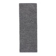 Ravi Runner charcoal melange, 50% wool & 30% viscose & 20% cotton | URBANARA runners