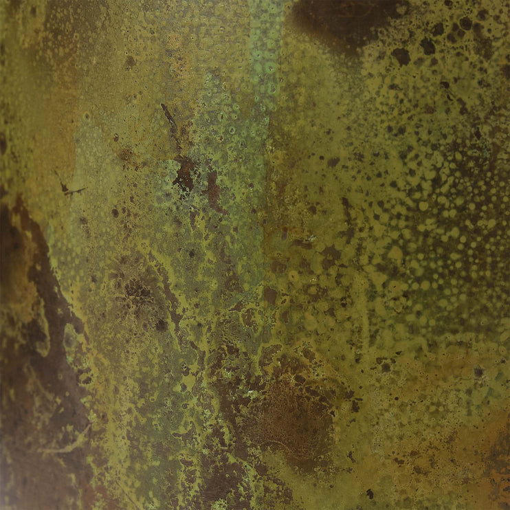 Pflanzenkorb Zaroli, Messing & Senfgelb & Schwarz, 100% Metall | URBANARA Wohnzimmer Accessoires