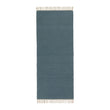 Salasar runner, teal, 100% cotton | URBANARA runners