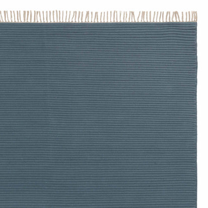 Salasar runner, teal, 100% cotton