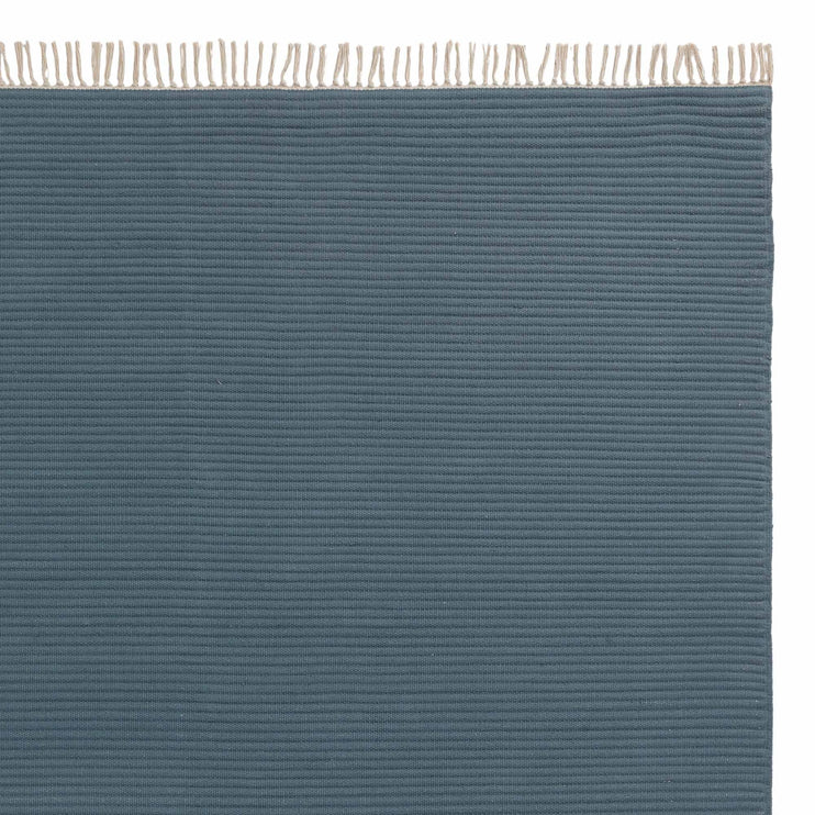 Salasar runner, teal, 100% cotton