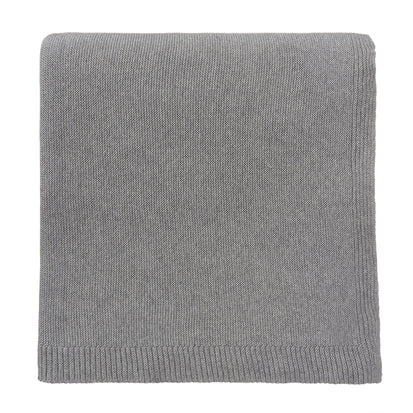 Salicos Blanket grey melange, 100% cotton