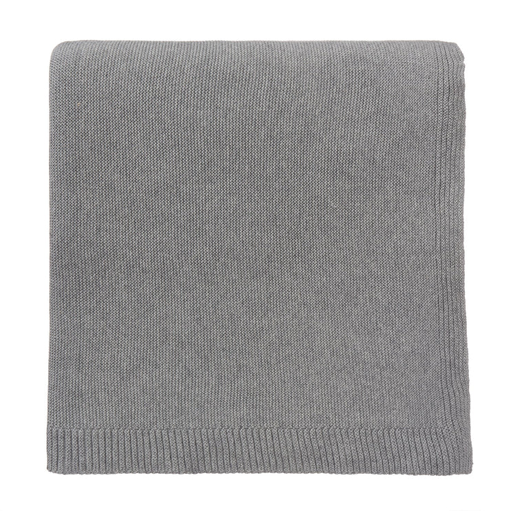 Salicos Blanket grey melange, 100% cotton