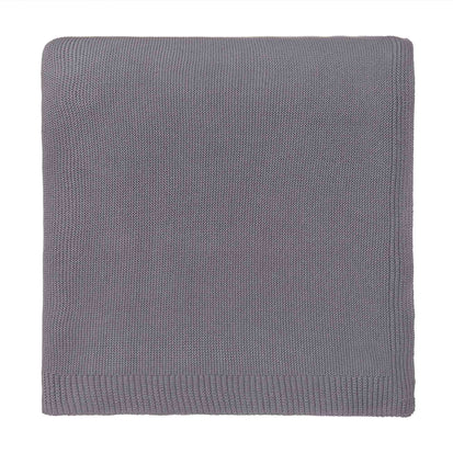 Salicos Blanket pigeon blue, 100% cotton
