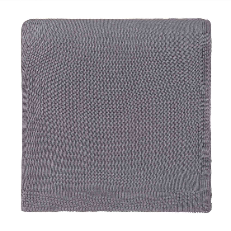Salicos Blanket pigeon blue, 100% cotton