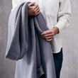 Salicos Blanket in pigeon blue | Home & Living inspiration | URBANARA