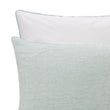 Sameiro Linen Bed Linen in green grey & white | Home & Living inspiration | URBANARA