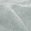 Sameiro Linen Fitted Sheet green grey, 100% linen | URBANARA fitted sheets