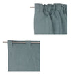 Saveli Curtain light green grey & green grey, 100% linen & 100% cotton | High quality homewares