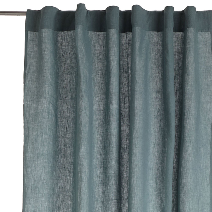 Saveli Curtain Set in light green grey & green grey | Home & Living inspiration | URBANARA