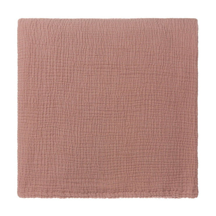 Blanket Sierra Earth Clay, 100% Organic cotton
