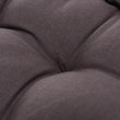 Silna Floor Cushion dark grey, 100% cotton | High quality homewares