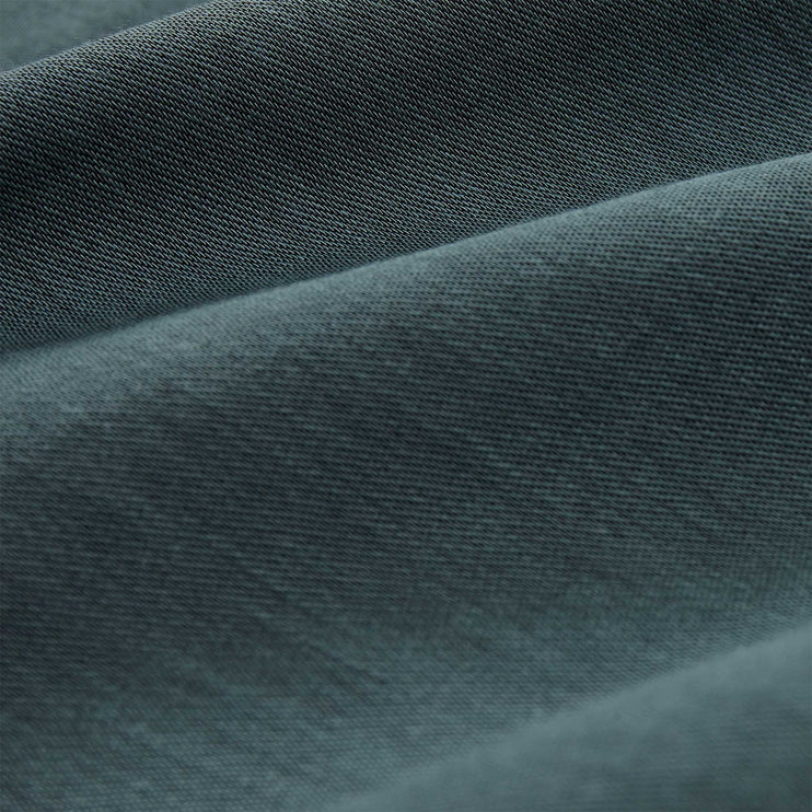 Sobral pillowcase, green grey & black, 100% cotton | URBANARA cotton bedding