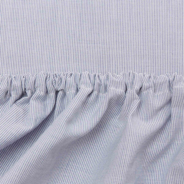 Sousa Fitted Sheet in blue & white | Home & Living inspiration | URBANARA