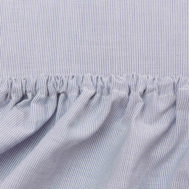 Sousa Fitted Sheet in blue & white | Home & Living inspiration | URBANARA