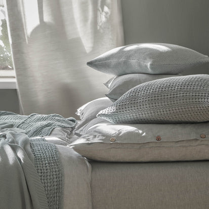 Anadia Cushion in light grey | Home & Living inspiration | URBANARA
