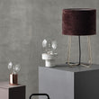 Tischlampe Udupi, Weiß, 100% Terrazzo & 100% Messing | Hochwertige Wohnaccessoires