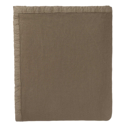 Tagesdecke Tabua, Olivgrün, 100% Baumwolle