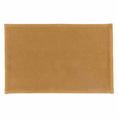 Tajo Bath Mat ochre, 100% cotton